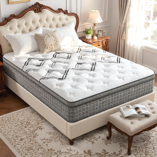 Sunvega Diamond Soto Cooling Copper Conforming Hybrid Luxurious Euro-Top Mattress