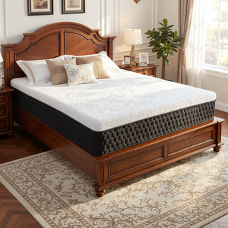 Sunvega Copper Cooling Firm Feel 12" Hybrid Waterfall Top Mattress Twin XL