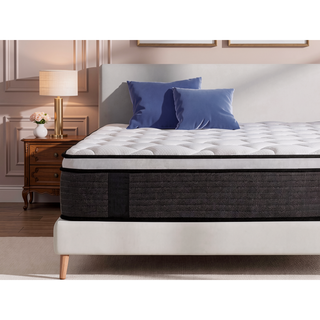 Sunvega 10 Inch Cooling Gel Memory Foam Hybrid Mattress with Pocket Springs for Medium Firmness