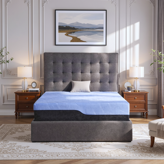 Sunvega 12 Inch Hybrid Cooling Mattress with Copper Infused Memory Foam and Coils