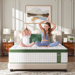 Sunvega 12 Inch Full Size Hybrid Mattress with Gel Memory Foam and Pocket Springs