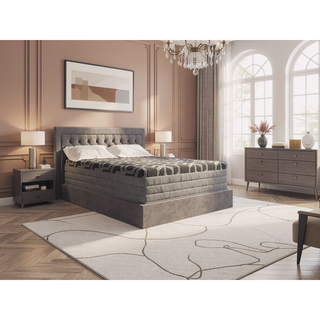Sunvega Ice Cover Hybrid Plush Full Mattress with Copper Gel Infused Memory Foam