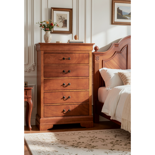 Sunvega Dark Brown Tufted Polyurethane Upholstered King Size Bed Frame