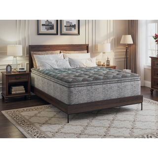 Sunvega 10 Inch Euro Top Plush Mattress with Cooling Foam and Reinforced Support