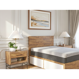 Sunvega Copper Infused Hybrid Queen Mattress with Soft Memory Foam and Pocketed Coils