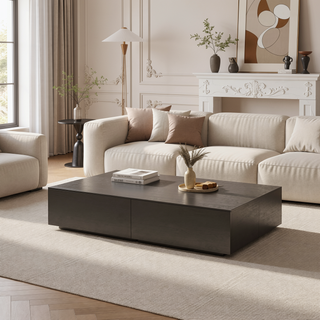 Sunvega Gray Fabric Upholstered 1pc Bench with Wood Frame for Dining Room