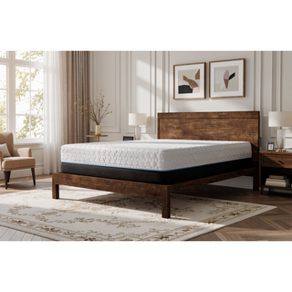 Sunvega 14 Inch Copper Infused Plush King Memory Foam Cooling Mattress
