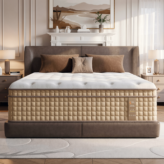 Sunvega King Mattress with Cooling Gel Memory Foam and 7-Zone Contouring Support