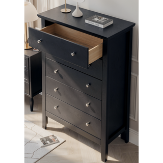 Sunvega Primo Bedroom Group Chest with Durable Print Finish and French Dovetail Drawers