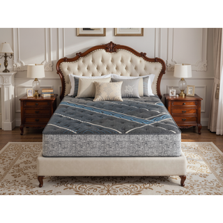 Sunvega 14 Inch Firm Cooling Hybrid Mattress with Individually Wrapped Coils