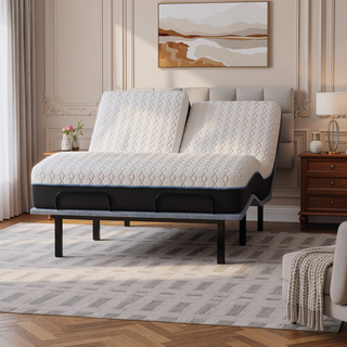 Sunvega Copper Infused 12 Inch Soft Memory Foam Split Top Queen Mattress