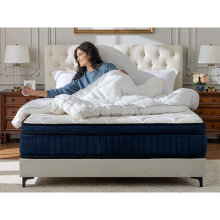 Sunvega 10 Inch King Size Cooling Gel Memory Foam Hybrid Mattress with Pocket Springs