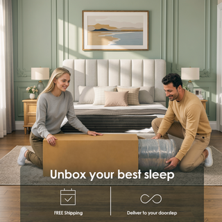 Sunvega 10 Inch Full Size Breathable Cooling Gel Memory Foam Hybrid Mattress