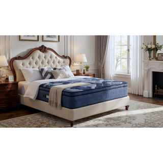 Sunvega Pocket InnerSpring Unit with Memory Foam and Super Soft Fabric Cover