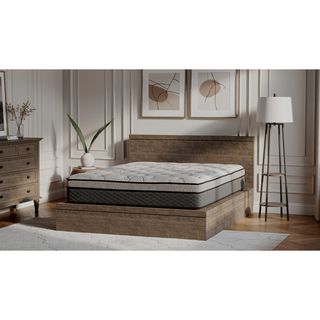 Sunvega Hybrid 12 Inch Medium Firm Queen Mattress with Pocketed Coils