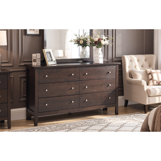 Sunvega Primo G1300-D Espresso Dresser with Durable Print Finish