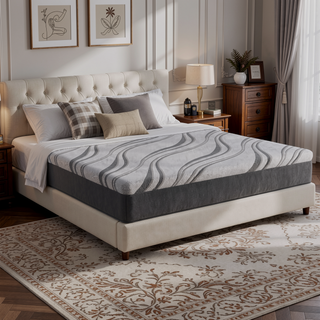 Sunvega Gel Memory Foam Mattress with Cooling Fabric and Dynamic Edge Coils