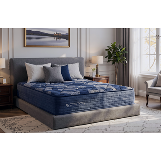 Sunvega Pocket InnerSpring Unit with Memory Foam and Super Soft Fabric Cover