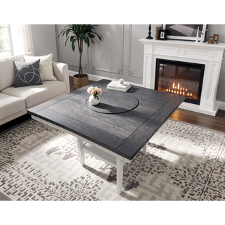 Sunvega Farmhouse Style Espresso Brown Faux Leather Upholstered Bench with Footrest