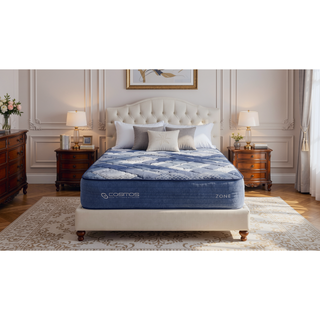 Sunvega Pocket InnerSpring Unit with Memory Foam and Super Soft Fabric Cover