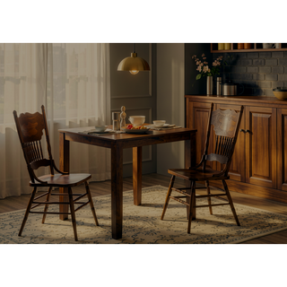 Sunvega Contemporary Gray Finish Rectangular Dining Table Seating Six