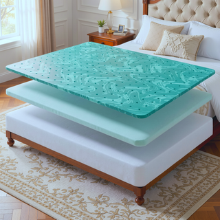 Sunvega Diamond Greyson Gel Memory Foam Mattress King Size Medium Feel