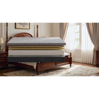 Sunvega 11 Inch Cooling Fast Responding Latex Foam Mattress with Bamboo Cover