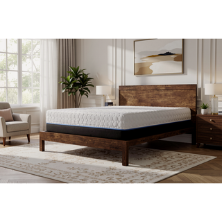 Sunvega 14 Inch Copper Infused Plush King Memory Foam Cooling Mattress
