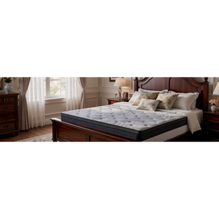 Sunvega 12 Inch Soft-Medium Firm Pocket Coil Mattress with 560 Coils for Support