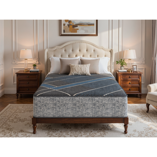 Sunvega 13 Inch Hybrid Mattress with Cooling Gel and Firm Support for Bedroom