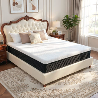 Sunvega Copper Cooling Firm Feel 12" Hybrid Waterfall Top Mattress Twin XL