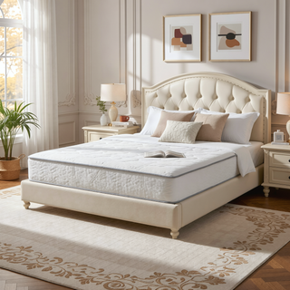 Sunvega 9 in. Full Size Pocket Coil Spring Mattress with Pressure Relief and Low Motion Transfer
