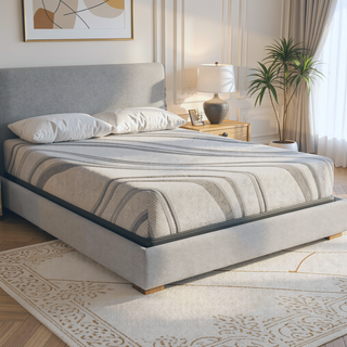 Sunvega Diamond Pro Gel Memory Foam 10" Medium Feel Cooling Mattress for Cal King