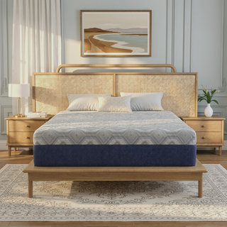Sunvega 14" Hybrid Queen Mattress with Isotonic Memory Foam for Lumbar Support