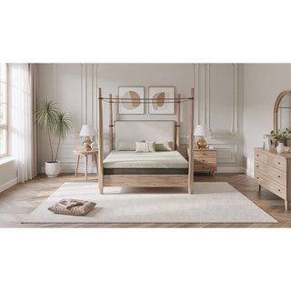 Sunvega Twin Firm Gel Memory Foam Tight Top 8 Inch Mattress with Anti-Microbial Cover