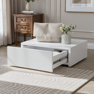 Sunvega Floating Nightstand with Spacious Drawer and Sleek Wall-Mounted Design