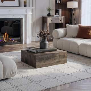 Sunvega Modern Wall-Mounted Floating Nightstand with Spacious Drawer and Generous Top Surface