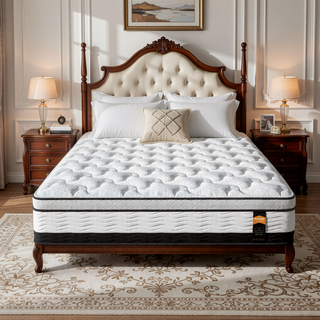 Sunvega 14 Inch Hybrid Cooling Gel Memory Foam and Pocket Spring Mattress