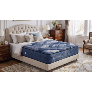 Sunvega Pocket InnerSpring Unit with Memory Foam and Super Soft Fabric Cover