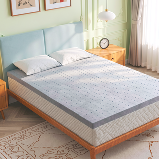 Sunvega Cooling Gel Memory Foam Mattress Topper King Size 3 Inch Soft for Pressure Relief