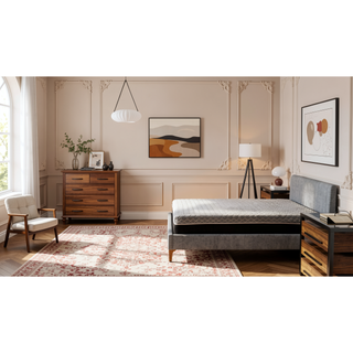 Sunvega Copper Infused Hybrid 14 Inch Plush King Mattress with Cooling Cover