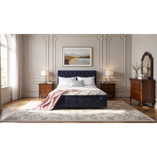 Sunvega Restonic 14.5 Inch Euro Top Mattress with Cooling Foam and Reinforced Lumbar Support