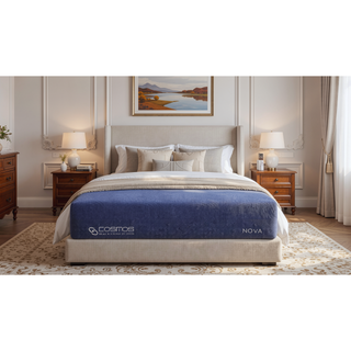 Sunvega 10" Full Size Memory Foam Core Mattress with Super Soft Fabric Cover