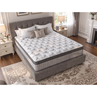 Sunvega 10 Inch King Diamond Hybrid Cooling Gel Memory Foam Mattress Assembled in USA
