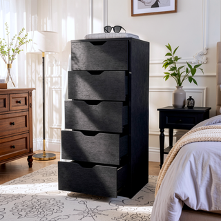 Sunvega Narrow Drawer Dresser with Pull-Out Mechanism and 5kg Drawer Capacity