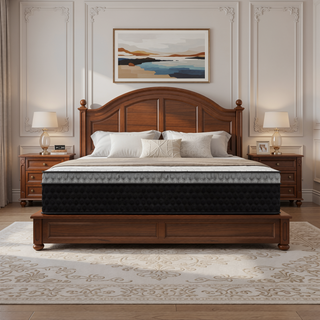 Sunvega Ultra Cooling Copper Infused Hybrid Mattress with Euro-Top and Dynamic Edge Coils