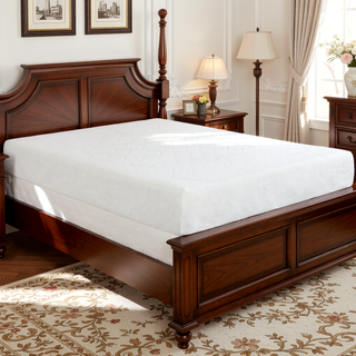 Sunvega Plush Twin-XL Gel Memory Foam Mattress with Cooling Technology for Pressure Relief