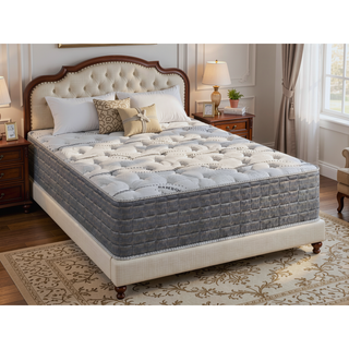 Sunvega Queen Size DreamFlex Plush Two Sided Mattress with Bamboo Fabric