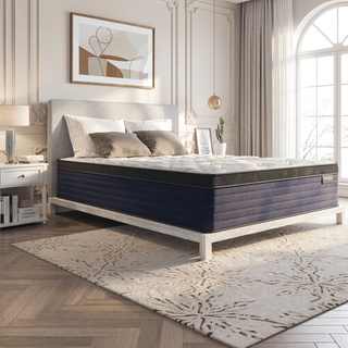 Sunvega Diamond Cleo Cooling Copper Memory Foam Hybrid Mattress with Euro-Top 14" Firm