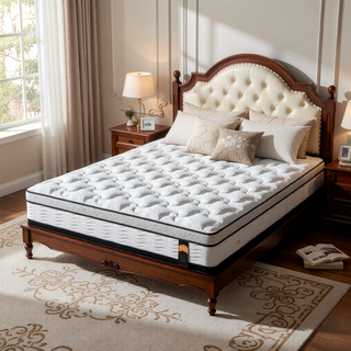 Sunvega 12 Inch King Hybrid Cooling Gel Memory Foam and Pocket Spring Mattress